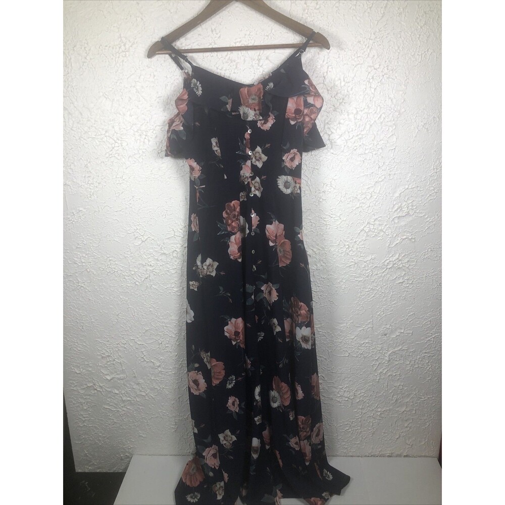 Altar'd State Womens Dress Small Maxi Adjustable Straps whimsigoth fairy grunge